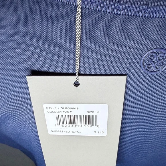 G/FORE Navy Blue Sleeveless Golf Polo